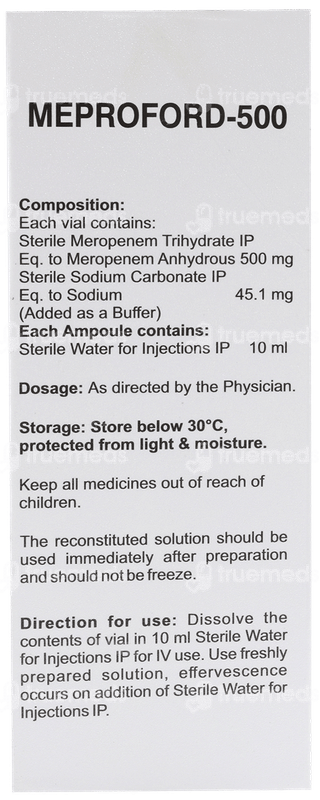 Meproford 500 Injection 1